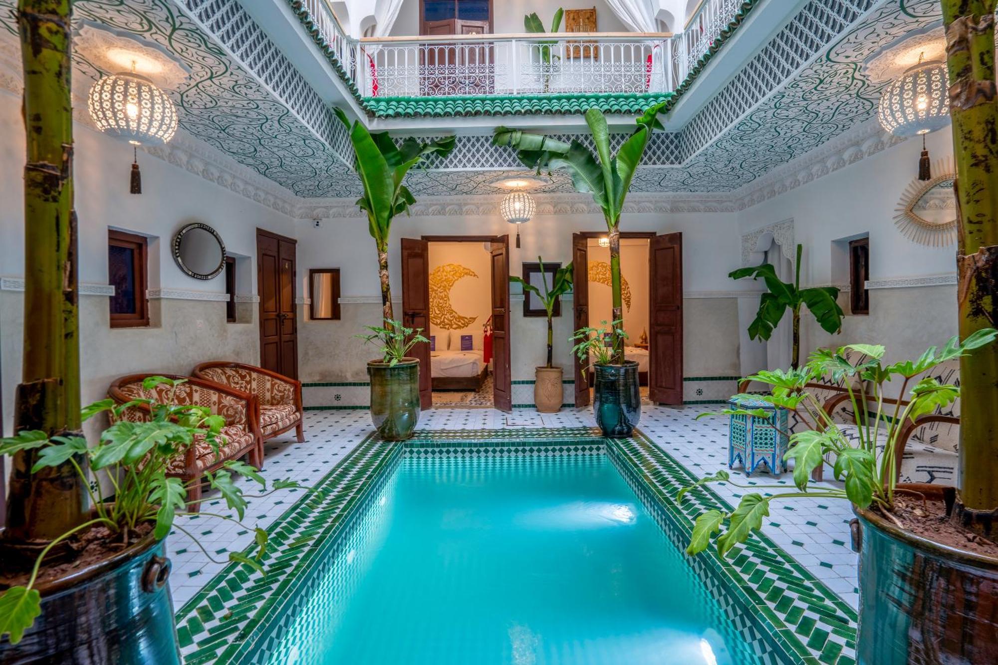 Riad Moulaty Lalla Khadija & Spa Marrakesh Exterior foto