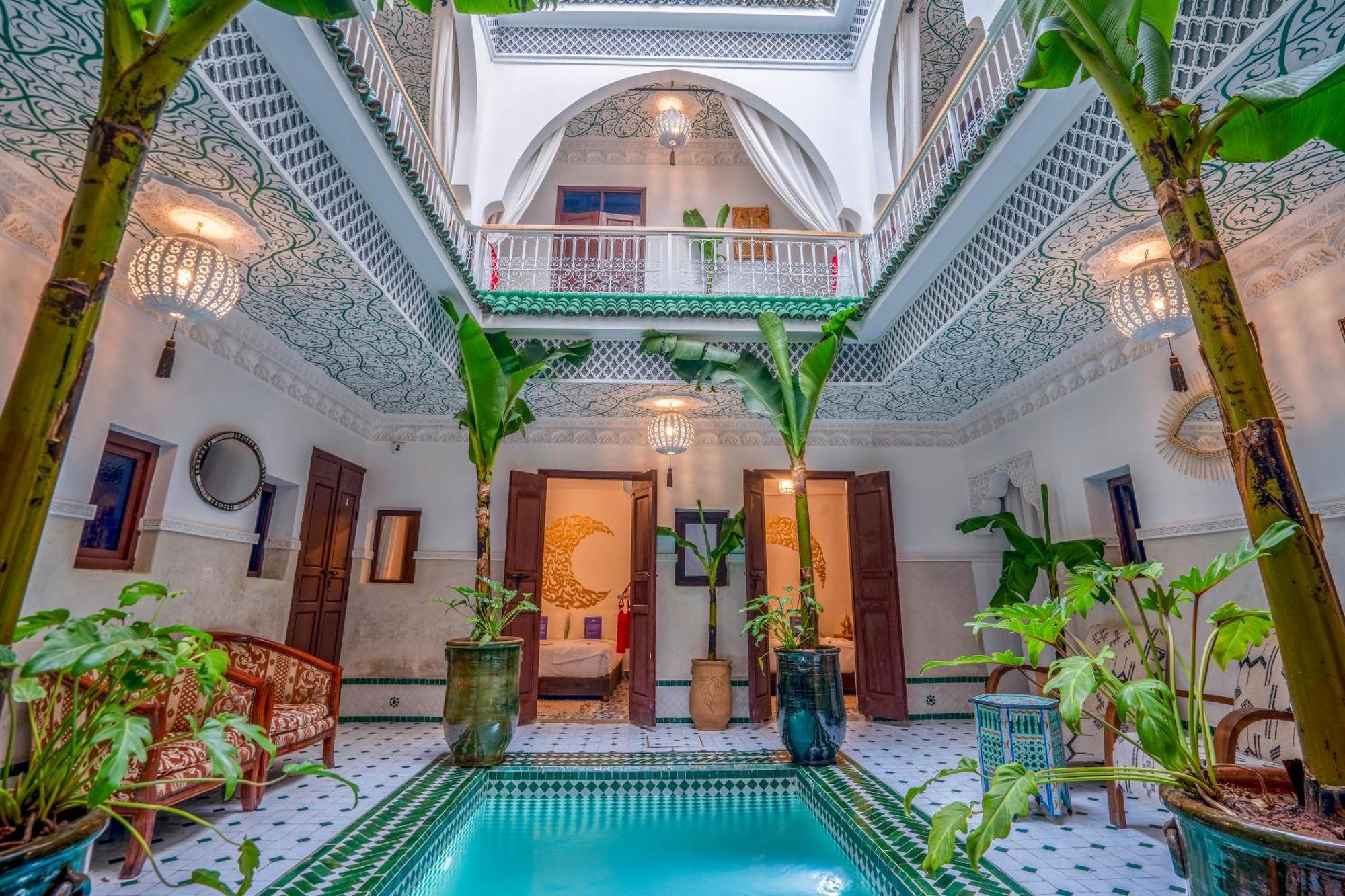Riad Moulaty Lalla Khadija & Spa Marrakesh Exterior foto